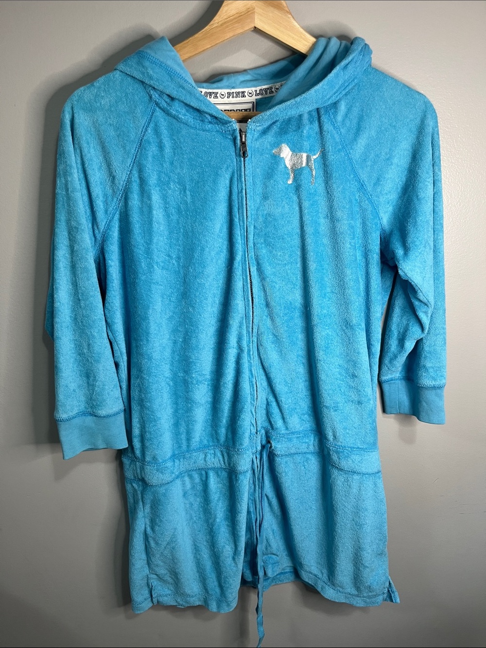 Blue one peice pajamas